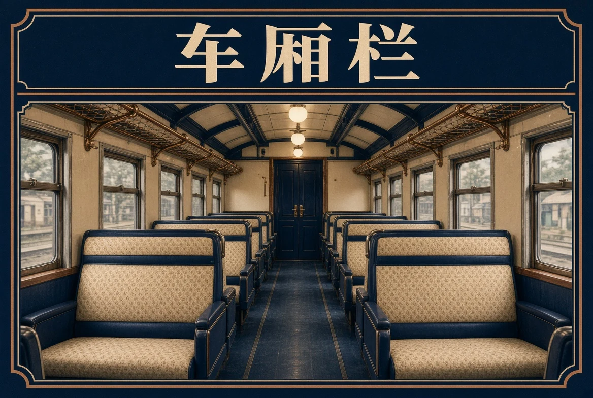 车厢栏内容图