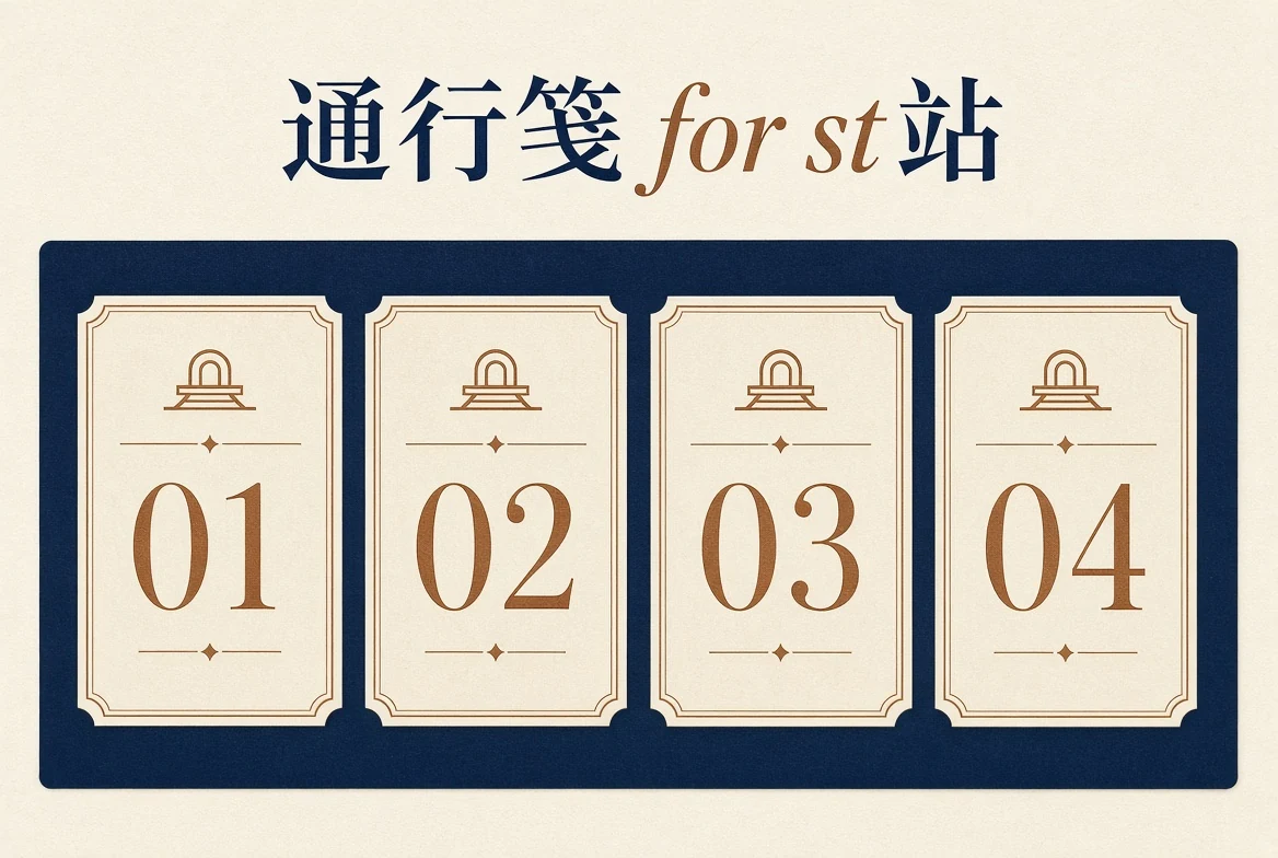 通行笺关注图